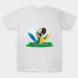 Blue Parrot T-Shirt